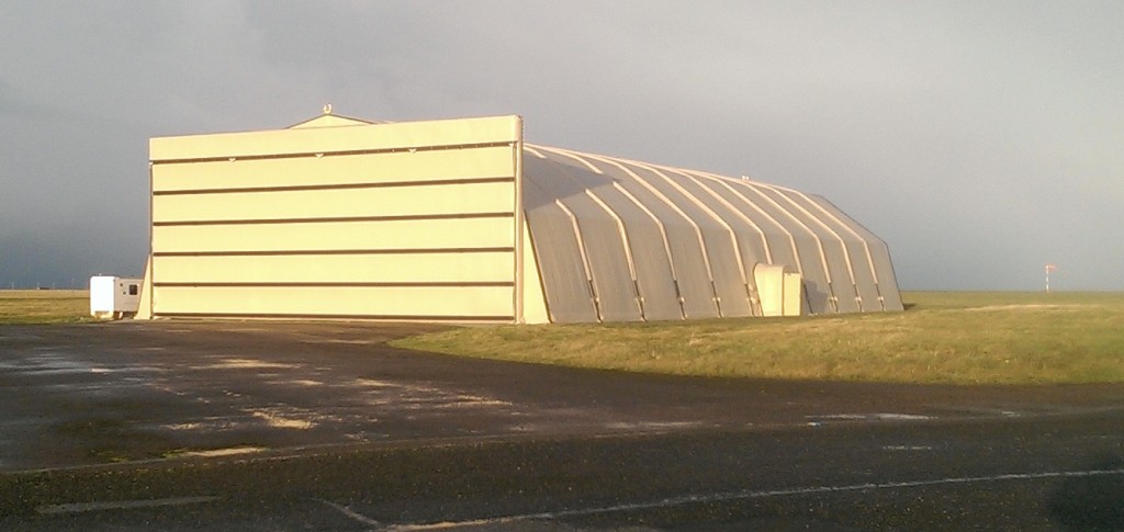 NHV Hangar at Wick (Credit: Aerossurance)