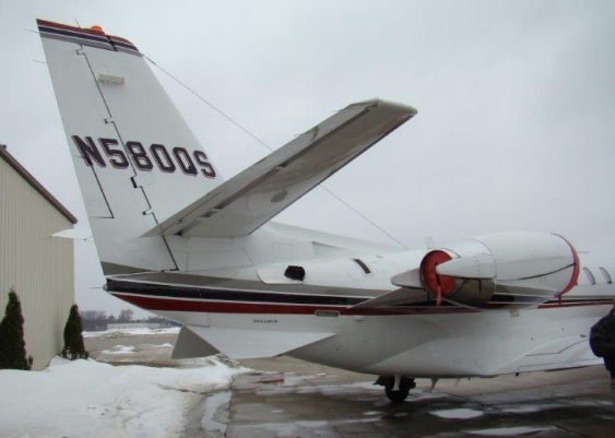Cessna Excel N580QS (Credi: via NTSB)