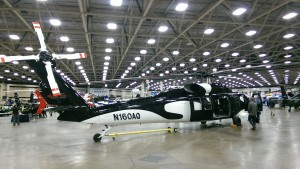 Civil UH-60 Black Hawk in Orca Colour Scheme