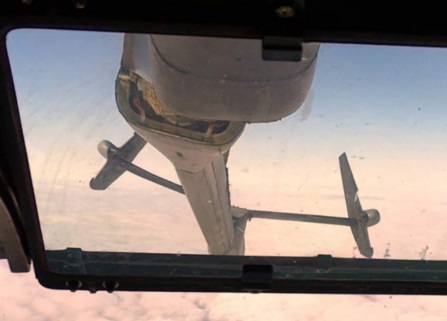 Failing USAF KC-10 Refuelling Boom (Credit: USAF AIB)