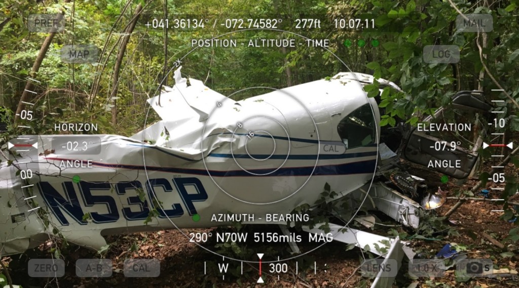 Mooney M20C N53CP Wreckage (Credit: NTSB)