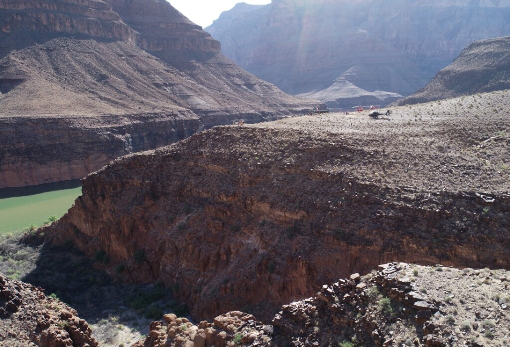Papillion Quartermaster Landing Area, Grand Canyon (Credit: NTSB)