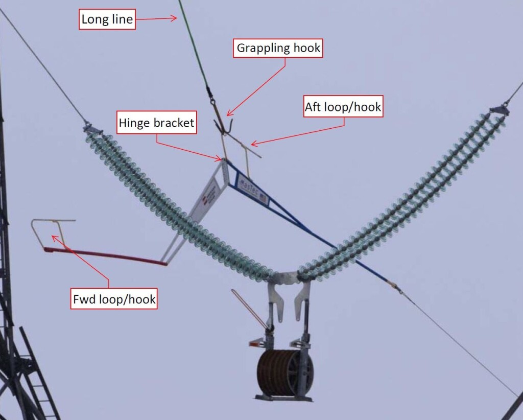 Rogers Helicopters MD 530F (369FF) N530KD Needle and Grappling Hook (Credit: via NTSB)
