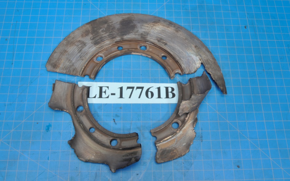 Gas Generator Turbine Static Disc from Honeywell T53 of Iron Eagle Bell UH-1B Logging Helicopter N64RA (Credit: NTSB)