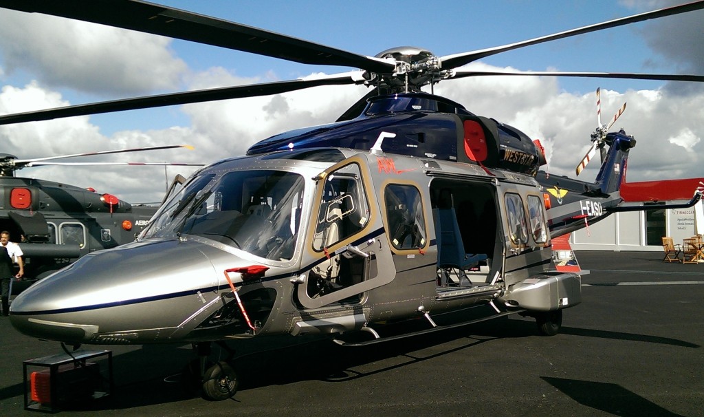 Weststar AW189 on show at Farnborough (Credit: Andy Evans)