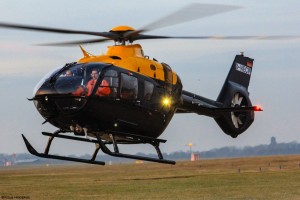 The First H135 Juno Landing at Airbus Helicopters UK (Credit: Airbus Helicopters)