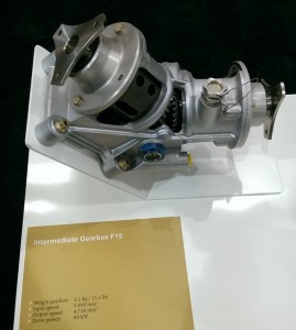 ZF Intermediate Gear Box (IGB) of the Guimbal Cabri G2