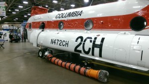 Water is Uplifted via this Suction Pipe on the Columbia Helicopters CH-47D