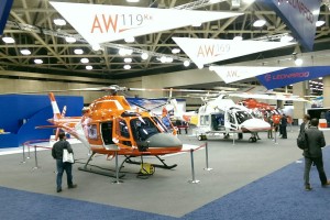 Leonardo with AW119Kx, AW169 and AW189