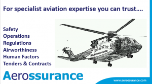 Aerossurance SAR helicopter consultancy