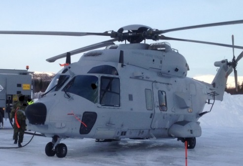 Swedish Air Force NH90 HKP14D helicopter (Credit: Serish Armed Forces via SHK)