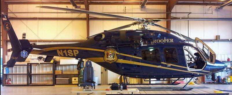 Delaware State Police Bell 429 N1SP (Credit: DSP)