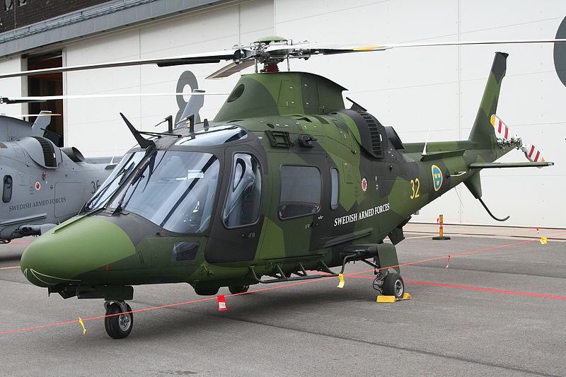 Swedish Agusta A109 (Hkp-15A) (Credit: Alan Wislo CC BY-SA 2.0)