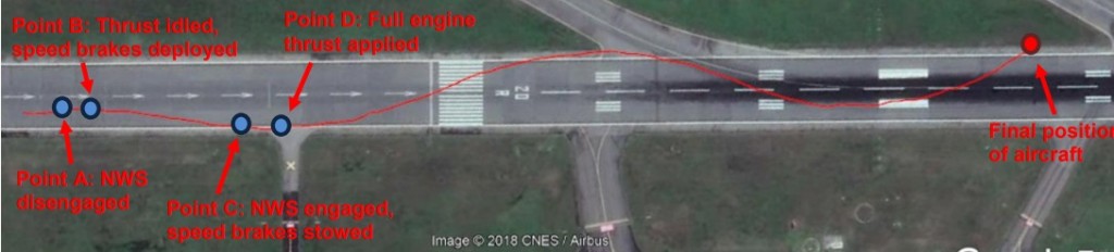 Path of T-50 (Credit: CNES/Airbus via TSIB)