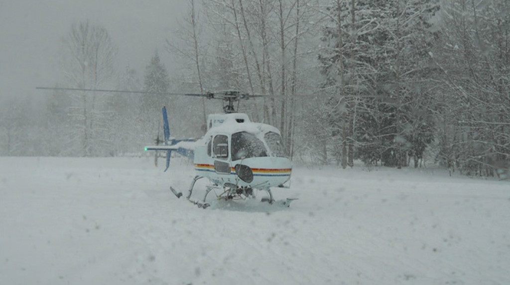 RCMP AS350B3 C-FMPG Rotors Running Just Prior to TakeOff (Credit: via TSB)