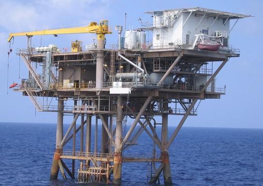 A GOM Offshore Installation (Credit: NOAA)