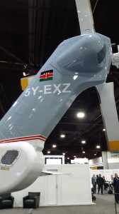 Everett Aviation Sikorsky S-92A 5Y-EXZ (MSN 920140) at HeliExpo 2019 (Credit Aerossurance)