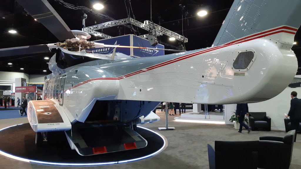 Everett Aviation Sikorsky S-92A 5Y-EXZ (MSN 920140) at HeliExpo 2019 (Credit Aerossurance)