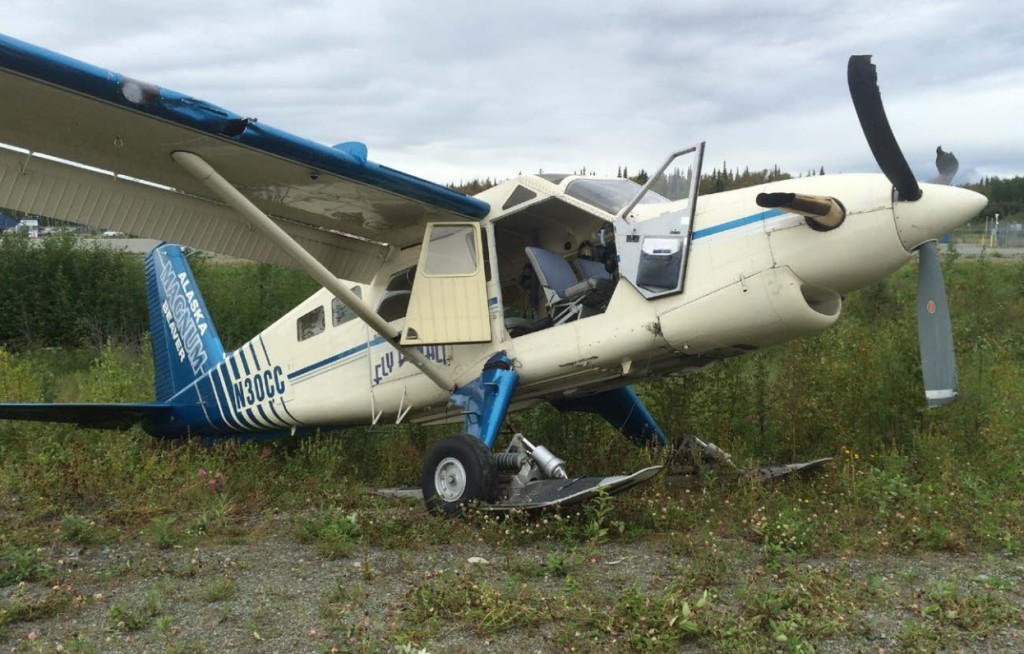 DHC-2T Beaver N30CC   after a Mid Air Collision (Credit: NTSB)