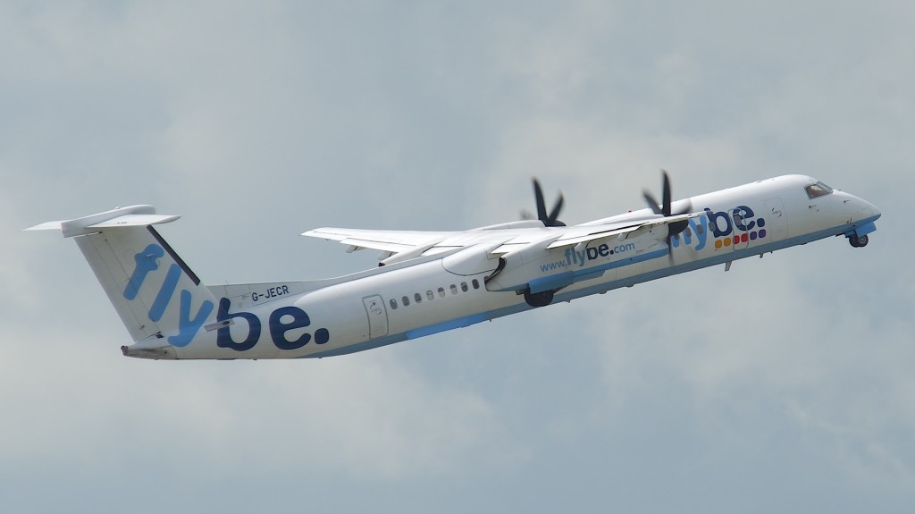 Flybe DHC Dash 8 Q400 G-JECR (Credit: Aero Icarus CC BY-SA 2.0)