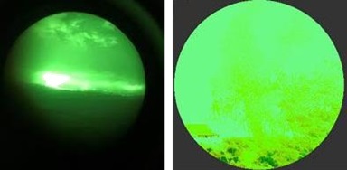 The Effect of a Ground Fire on NVG Performance: ALAT Cougar / Tiger MAC Impact over Mali (Credit: BEA-E)