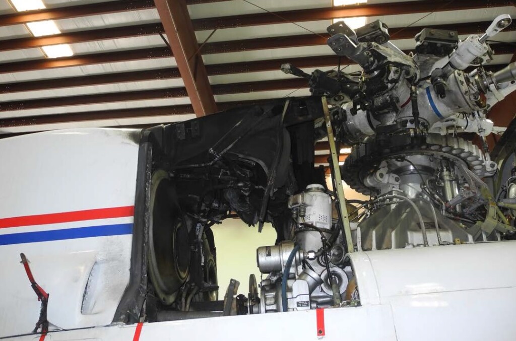Rotor Brake Fire Trauma Star S-76A++ Air Ambulance N911FK (Credit: Sikorsky via NTSB)
