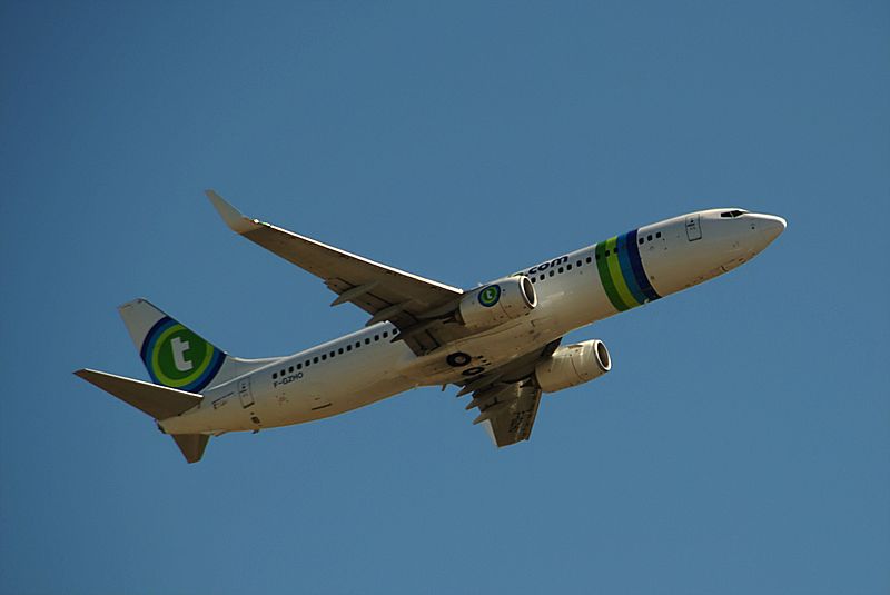 Transavia France Boeing 737-800 F-GZHO Taking Off from Paris Orly on 25th August 2016 (Credit: Habib M’henni / Wikimedia Commons CC BY 4.0) 